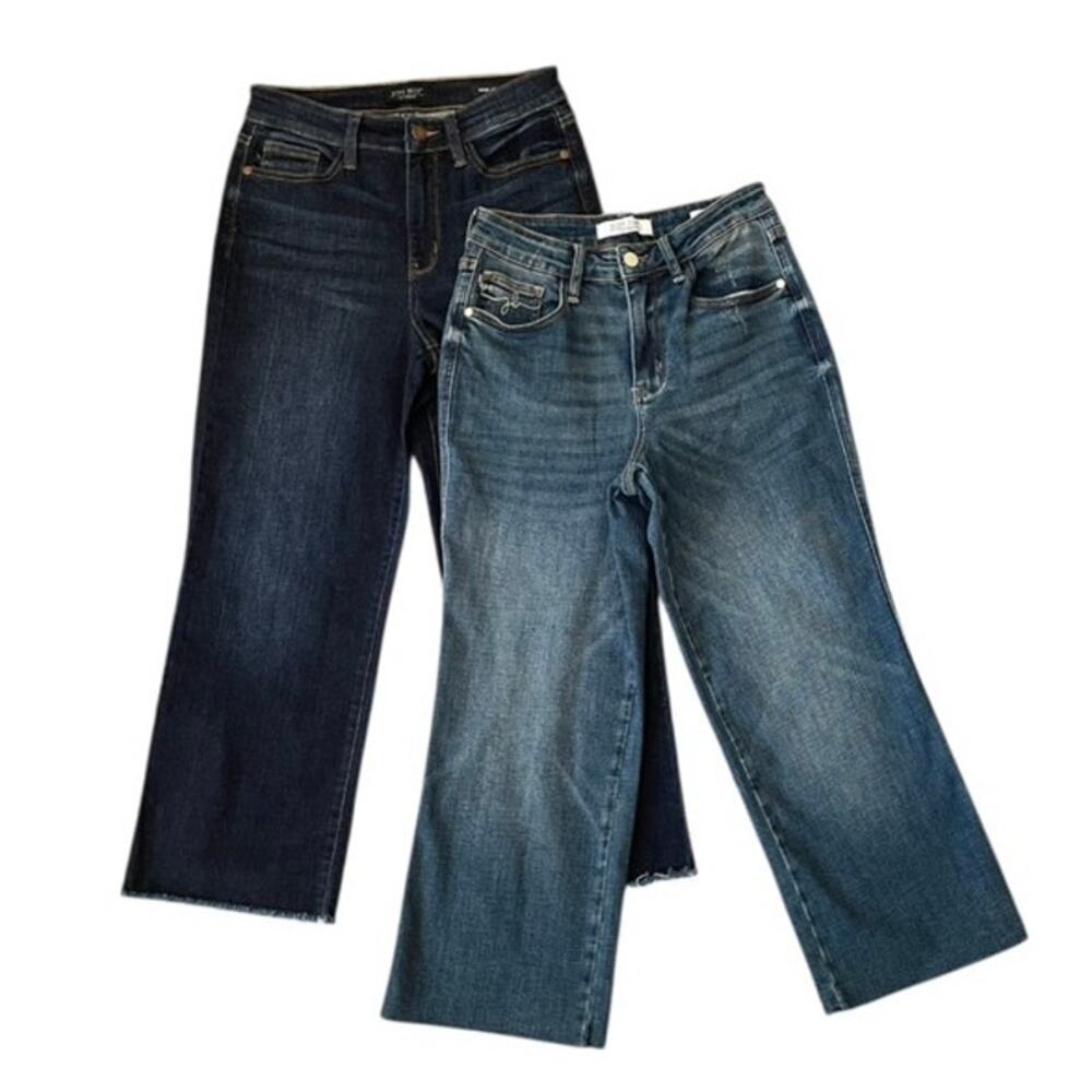 Judy Blue Wide Leg High Rise Jeans Bundle Size 5/27